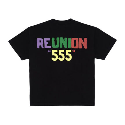 Sp5der Oversized Reunion T Shirt Black
