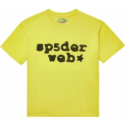 Sp5der Web Tee Yellow/Black